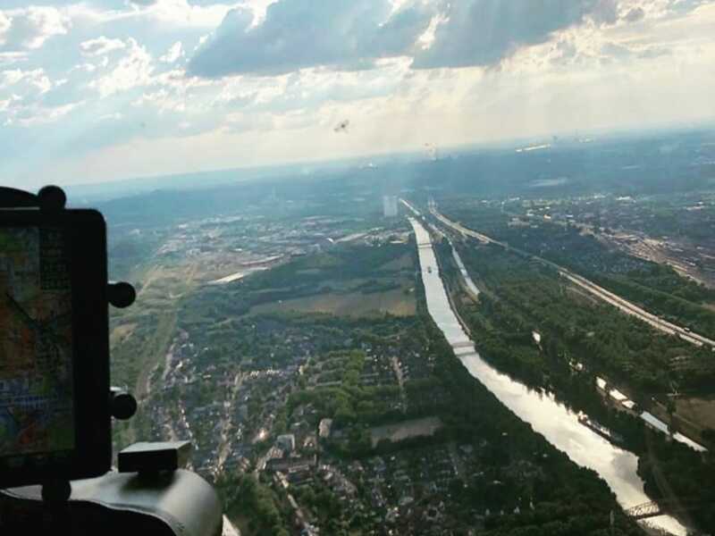 Ruhrgebietsrundflug im Hubschrauber-1
